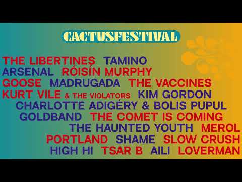 Cactusfestival 2023 — Teaser (40th Edition)