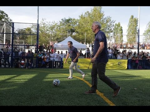 Opening Cruyff Court Xavi Hernández by Soufiane Touzani