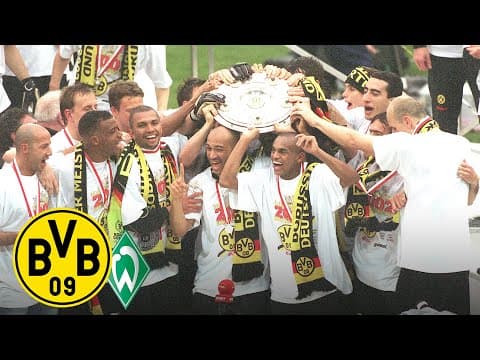 Bundesliga title 2001-02 vs Werder Bremen