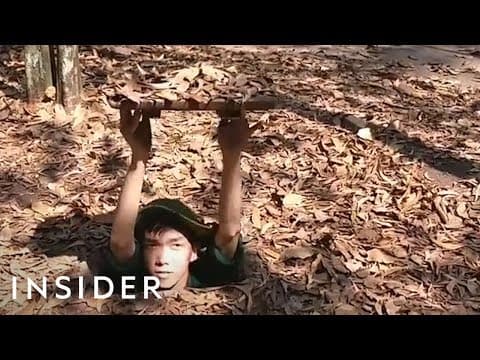 Inside the Cu Chi tunnels