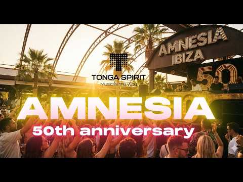 AMNESIA IBIZA - TERRACE HOUSE Music | 50th Anniversary Tribute (Piano & Vocal House) | TONGA Spirit