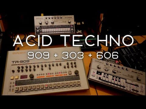 TB-303 and TR-909 Acid Jam