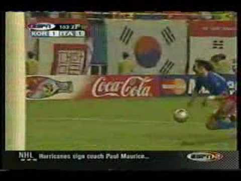 Byron Moreno and Italy vs South Korea