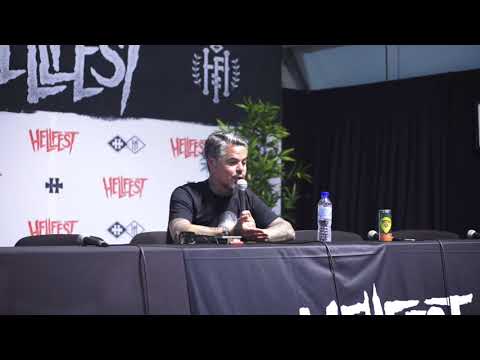 Conference de presse de Ben Barbaud au Hellfest 2018