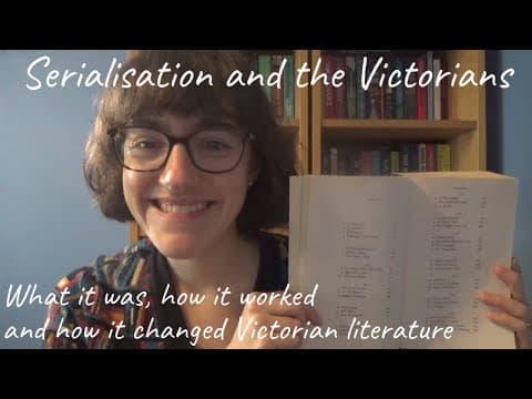 Serialisation and the Victorians