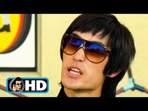 Once Upon a Time in Hollywood: Cliff Booth fights Bruce Lee on the Green Hornet backlot.