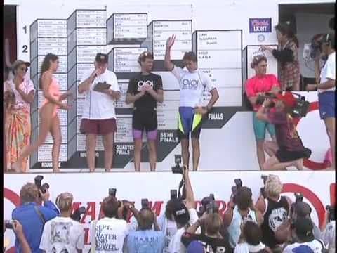 Kelly Slater wins first world title