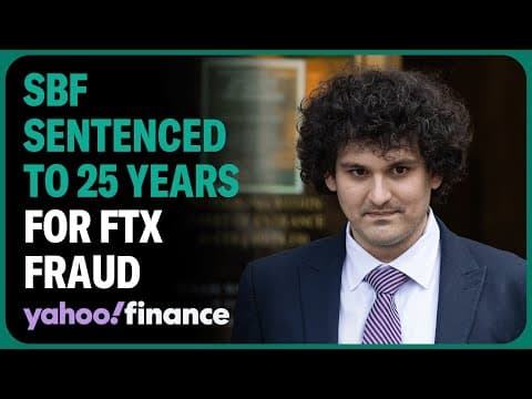 Sam Bankman-Fried sentenced to 25 years in prison for FTX fraud