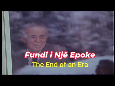 The last winter of Enver Hoxha