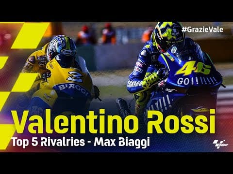 #GrazieVale: Rossi's Greatest Rivalries - Max Biaggi