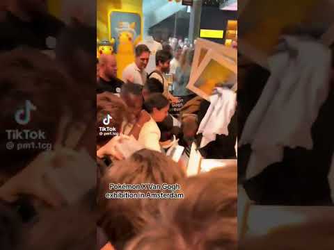 Raw footage: the Van Gogh Museum scramble