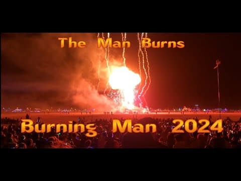 The Man Burns in 4K — 2024