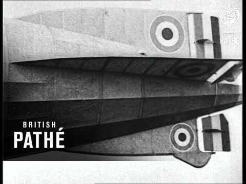 Aviation - Airship Italia In Arctic & R 34 Flight To Usa (1928)