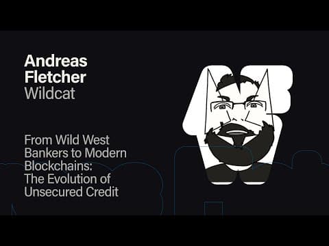 Andreas Fletcher - From Wild West Bankers to Modern Blockchains