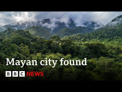 A Maya city found by accident in the Mexican jungle