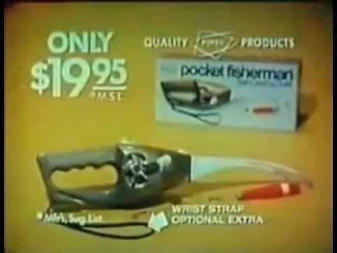 Popeil Pocket Fisherman Commercial 70's