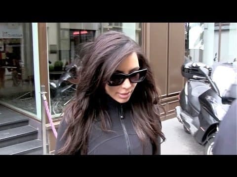Kim Kardashian and Kanye West Getting in Shape for Their Wedding in Paris