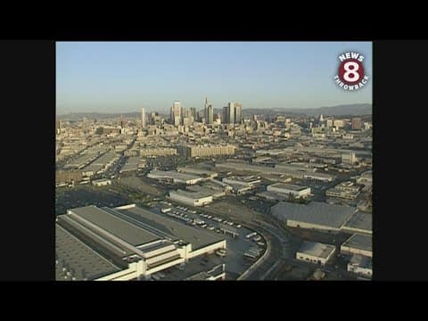 Northridge earthquake — aerial views of damage (1994)