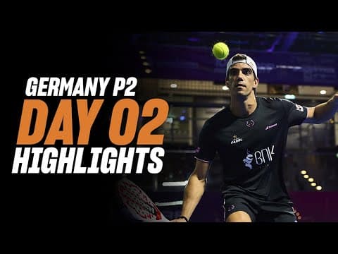 Germany Premier Padel P2 : Day 2 – Men's Highlight
