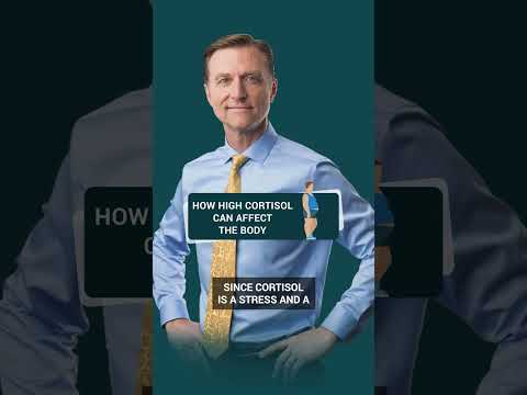Dr. Berg explains how high cortisol can affect the body #drberg #cortisol #sugar #glutes #catabolic