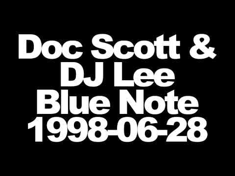 Doc Scott & DJ Lee - Metalheadz at Blue Note - 1998-06-28