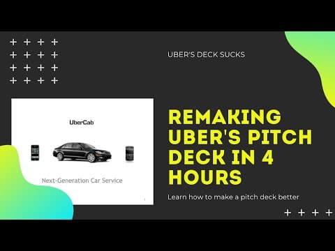 Remaking Uber's pitch deck in 4 hours