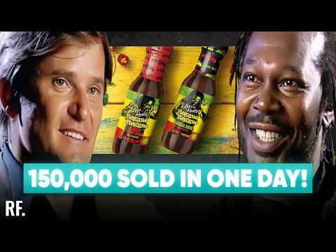 Levi Roots and Reggae Reggae Sauce on Dragons' Den. Backed by Richard Farleigh and Peter Jones. PT 2