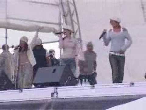 Atomic Kitten & Sugababes @ Top of the Mountain Contert in Ischgl, 21.04.2003