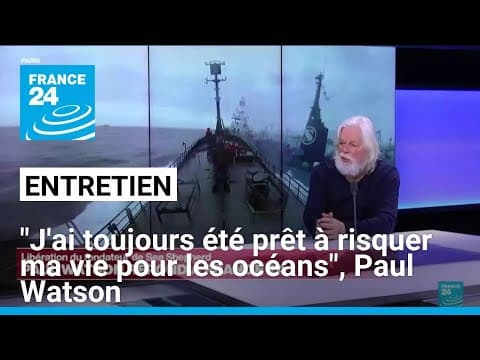 Entretien avec Paul Watson : "j'ai toujours été prêt à risquer ma vie pour les océans"