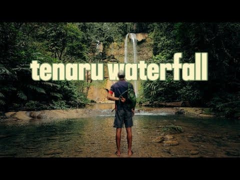Avondale university students hike to Tenaru waterfall in the Solomon islands 🇸🇧...🏞️