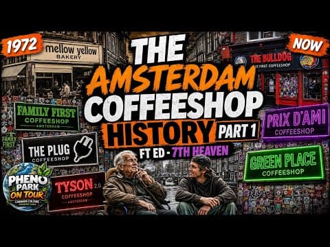 The history of Amsterdam coffeeshops, part one