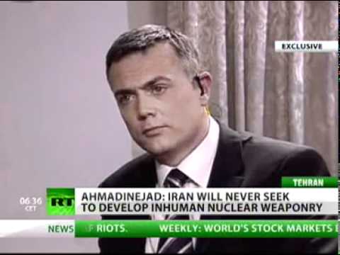 Iran's Ahmadinejad Interview August 2011