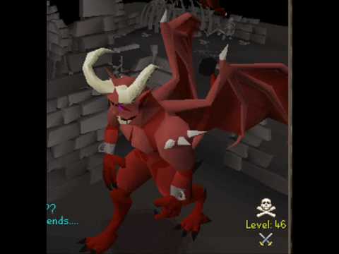 Screenshots of RuneScape from 2003 to 2007