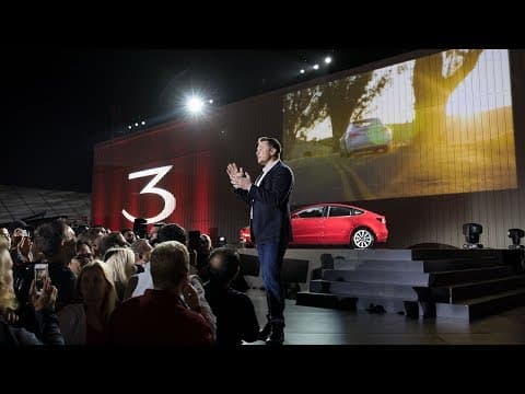 Tesla Model 3 Reveal