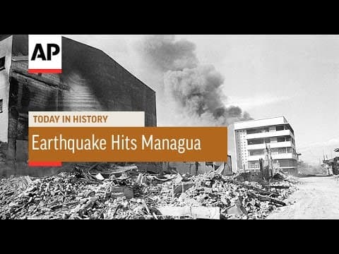 The 1972 Managua earthquake