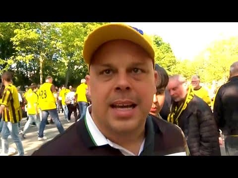 Dortmund fans in the city as the title slipped away