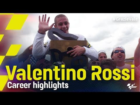 #GrazieVale: Valentino Rossi's career highlights