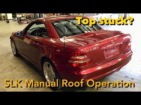 The SLK & its folding roof