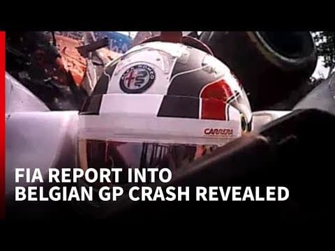 FIA Report: How the Halo Saved Leclerc at the Belgian GP