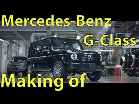 Making of the 2018 G-Class in Graz