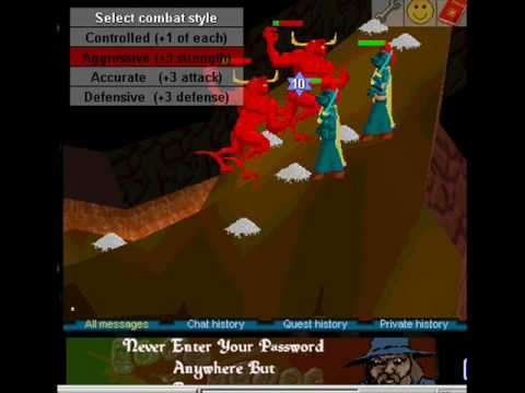 RuneScape Classic screenshots, 2001 to 2003