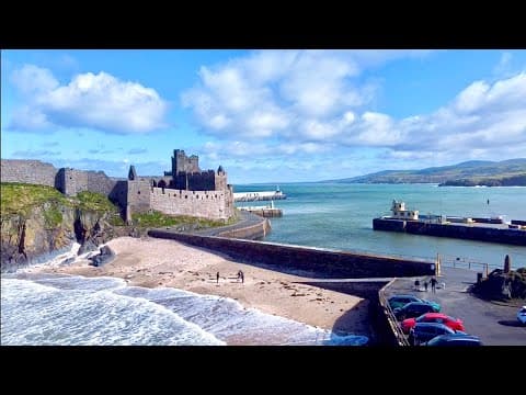 🇮🇲 Peel Bay - Peel Castle & Cathedral