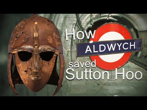 Where were the Sutton Hoo treasures during the war?