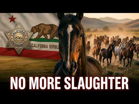 California Just Declared WAR on Horse Slaughter with new LAW