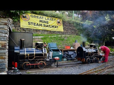 Great Laxey Mines Steam Railway - Saturday 29th July 2023