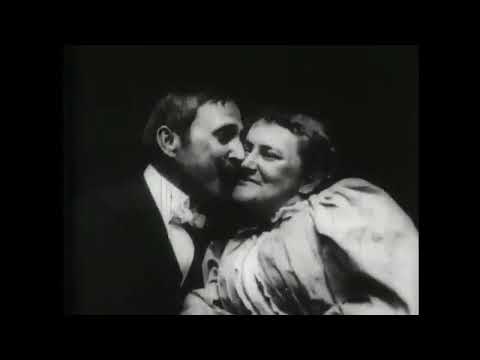 The Kiss (1896) May Irwin, John Rice - First kiss in commercial cinema