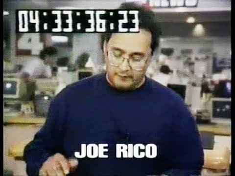 Northridge quake — live coverage, 1/17/94