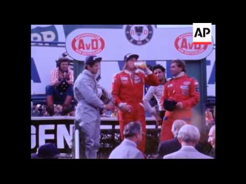 Lauda's Return to Racing at Monza 1976 (archive newsreel)