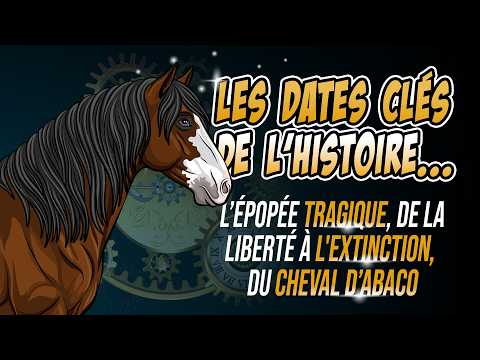 Le cheval d'Abaco, de la liberté à l'extinction... Découvrez les dates clés de son histoire!