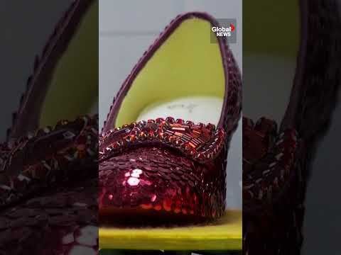 Wizard of Oz ruby slippers sell for record $28M